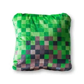 poduszka-przytulanka-ksztaltka-40x30-pixele-zielona-brazowa