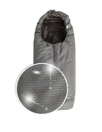 spiworek-do-wozka-triton-footmuff-czarny-srebrny