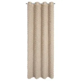 zaslona-135x250-aurelia-bezowa-z-pomponami-gotowa-na-przelotkach-eva-minge