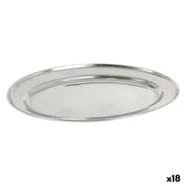 taca-privilege-42853-stal-nierdzewna-owal-18-sztuk-35-x-222-cm