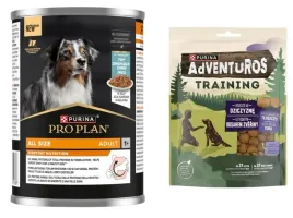 pro-plan-mokra-karma-dla-psow-ryba-400g-smaczki-adventuros-dziczyzna-115g