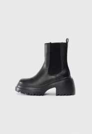 evenandodd-36-buty-damskie-botki-czarne-na-platformie-t1705