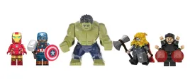 klocki-zestaw-5-figurek-avengers-hulk-iron-man-thor-kapitan-ameryka-doctor