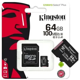 karta-pamieci-64gb-micro-sd-kingston-sdcs2-c10-a1-100mb-s-adapter