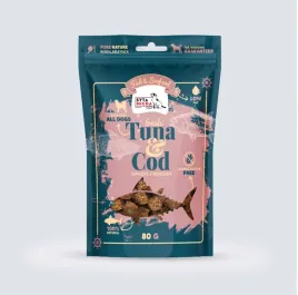 syta-micha-fish-andamp-seafood-przysmaki-z-tunczykiem-dla-psa-80g