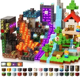 klocki-magnetyczne-minecraft-180szt-figurki-pudelko-konstrukcyjne-3