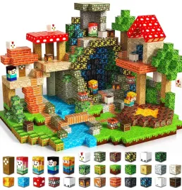 klocki-magnetyczne-minecraft-180szt-figurki-pudelko-konstrukcyjne-3