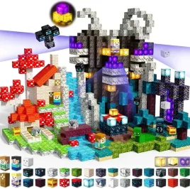 klocki-magnetyczne-minecraft-255szt-mix-2-figurki-pudelko-prezent-3