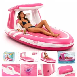 materac-plazowy-intex-57804-pink-paradise-z-daszkiem-244cm-rozowy-dmuchany