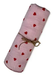 pielucha-muslinowa-bawelna-100percent-80x60-pieluszka-bawelniana-roz-serduszka