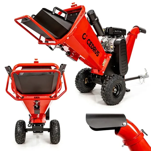 CEDRUS RB02 PRO ROZDRABNIACZ SPALINOWY PROFESJONALNY REBAK GAŁĘZI 12cm RB