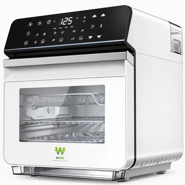 Frytkownica z funkcją pary Mini piekarnik Airfryer 10,5 l, biała APLIKACJA