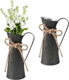wazon-metalowy-vintage-dzbanek-retro-shabby-chic-zestaw-2-szt