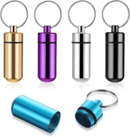 zestaw-5-szt-wodoodporne-pojemniki-na-tabletki-brelok-aluminiowy