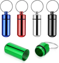 zestaw-5-szt-wodoodporne-pojemniki-na-tabletki-brelok-aluminiowy