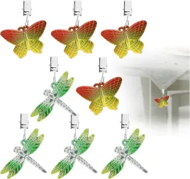 ciezarki-do-obrusu-zestaw-8szt-motyl-wazka-klipsy-metalowe-40g