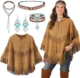 kostium-hippie-ponczo-z-fredzlami-western-kowbojski-zestaw