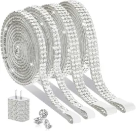 tasma-ze-strasu-samoprzylepna-cyrkonie-brokat-zestaw-4-rolki-srebrna-91cm