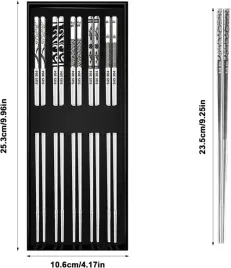 paleczki-do-sushi-stal-nierdzewna-304-zestaw-5-par-235cm