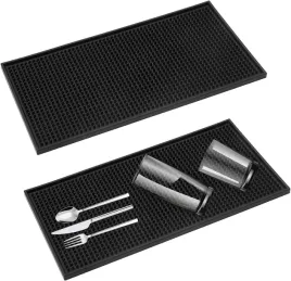 mata-barowa-ociekowa-zestaw-2-szt-30x15-cm-do-szklanek-czarna