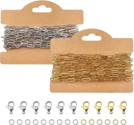 lancuszek-ze-stali-nierdzewnej-zestaw-5m-zloty-srebrny-diy
