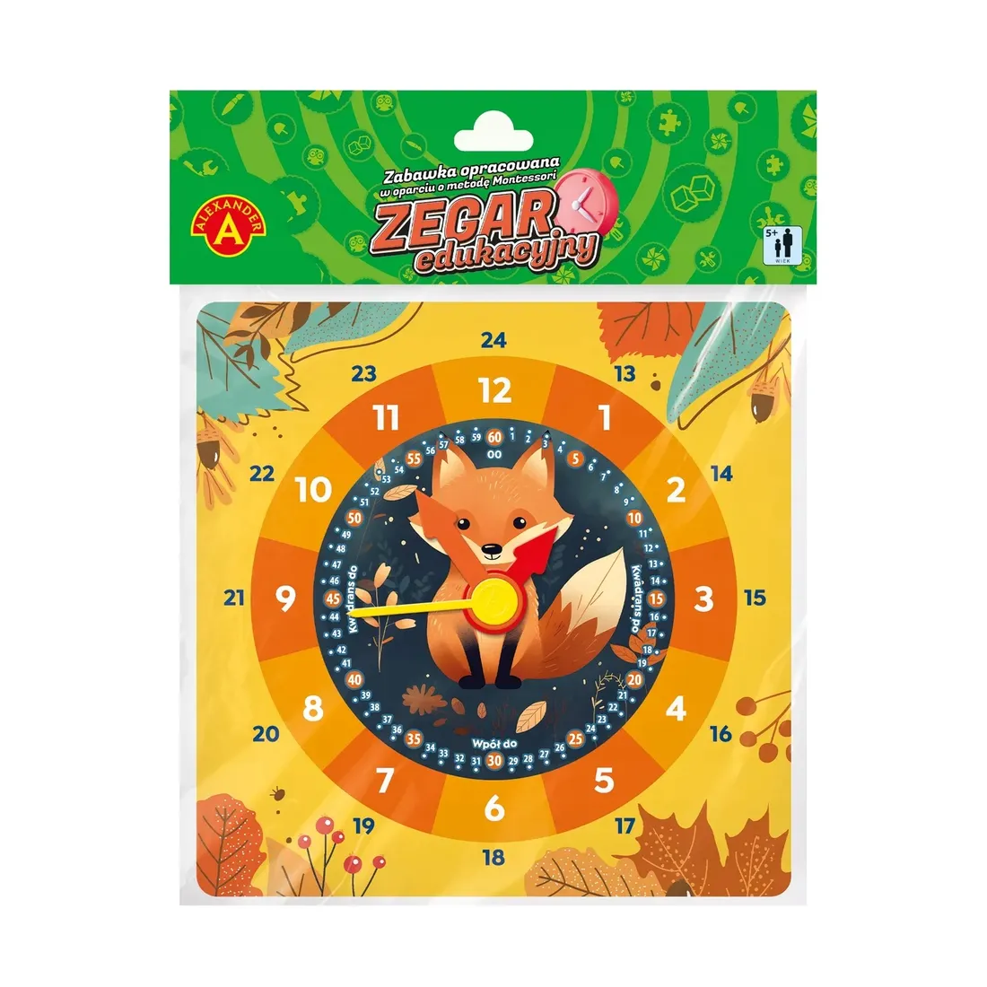 zegar-edukacyjny-lis