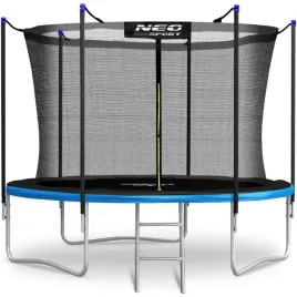 trampolina-ogrodowa-dla-dzieci-312cm-10ft-drabinka-siatka-wewnetrzna
