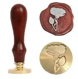 pieczec-stempel-do-wosku-laku-wzor-mak