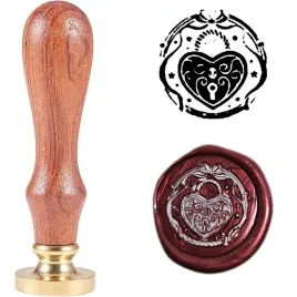 pieczec-stempel-do-wosku-laku-wzor-zamkniete-serce