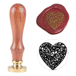 pieczec-stempel-do-wosku-laku-wzor-azurowe-serce