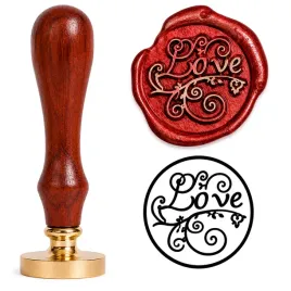 pieczec-stempel-do-wosku-laku-wzor-love