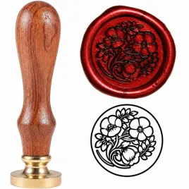 pieczec-stempel-do-wosku-laku-wzor-kwiaty-3