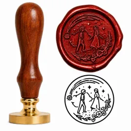 pieczec-stempel-do-wosku-laku-wzor-para