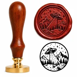 pieczec-stempel-do-wosku-laku-wzor-ufo