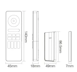 miboxer-pilot-rgb-rgbw-rgb-cct-4-strefowy-sterowanie-2-4ghz-czarny