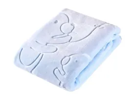 easycare-kocyk-polar-tloczony-poliester-niebieski-mis-80x110