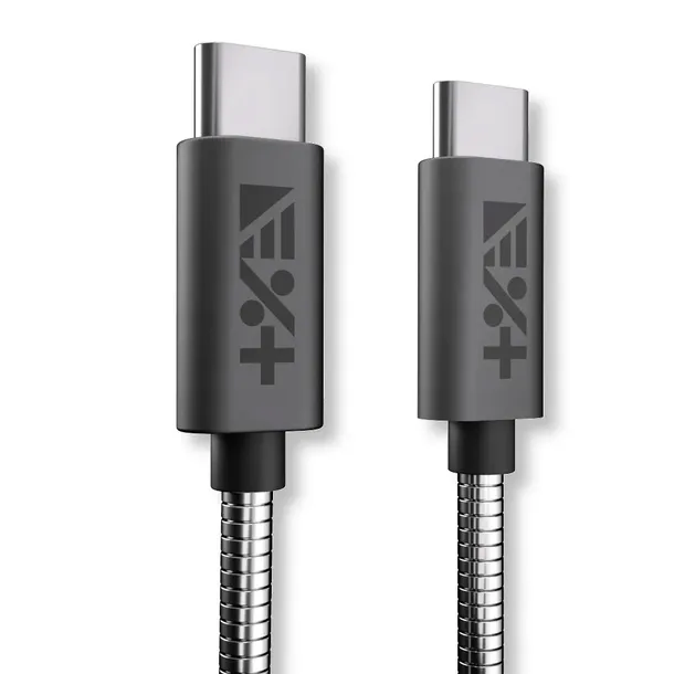 next-one-kabel-metallic-usb-c-usb-c-12-m-space-gray-stan-nowy-dlugosc-przewodu-1-2-m