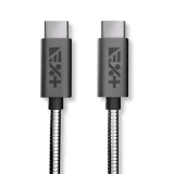 next-one-kabel-metallic-usb-c-usb-c-12-m-space-gray-stan-nowy-konstrukcja-oplot
