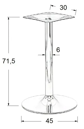 sh-4005-chrom-45-cm-stan-nowy