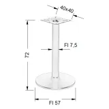 sh-4005-chrom-45-cm-stan-nowy-wysokosc-produktu-72-cm