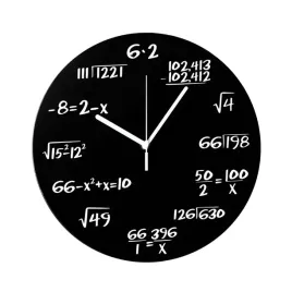 zegar-matematyka-czarny-prezent-gadzet