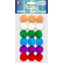 pompony-mix-kolorow-3cm-18-szt