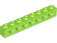 lego-3702-limonkowy-6132375-technic-klocek-1x8-1-szt-nowy