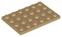 lego-3032-c-piaskowy-6167894-plytka-4x6-1-szt-nowy