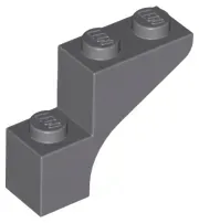 lego-88292-c-szary-6186635-luk-1x3x2-1-szt-nowy