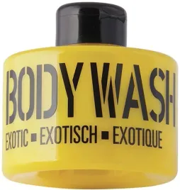 stackable-translucent-yellow-pet-bottle-body-wash-300ml-white-exotic-f