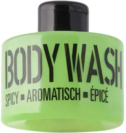 stackable-translucent-lime-pet-bottle-body-wash-300ml-white-spicy-frag