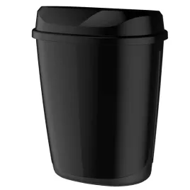 kosz-na-smieci-12l-alvo-line-czarny-z-otwarta-pokrywa