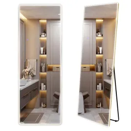 lustro-stojace-wiszace-led-rea-classico-60x170-cm-rama-zloto-szczotkowane