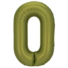balon-foliowy-cyfra-0-oliwkowy-partydeco-34-dgt